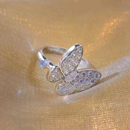 [Windsor Jewelry]BUTTERFLY DIAMOND RING