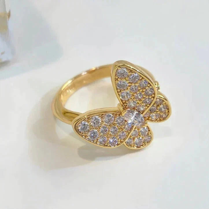 [Windsor Jewelry]BUTTERFLY DIAMOND RING