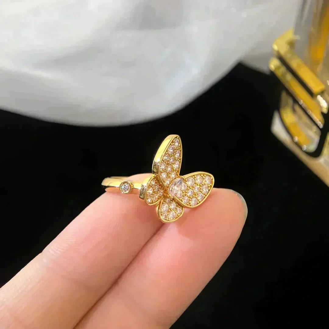 [Windsor Jewelry]BUTTERFLY DIAMOND RING