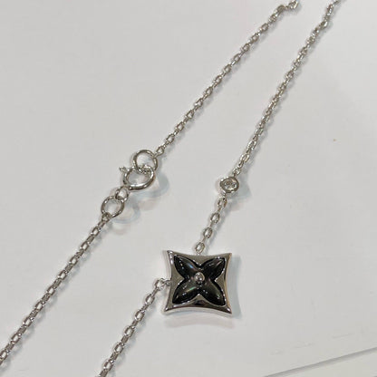 [Windsor Jewelry]STAR BLACK MOP NECKLACE