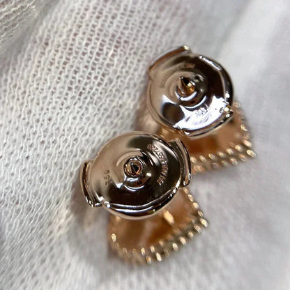 [Windsor Jewelry]HEART CARNELIAN STUD EARRINGS