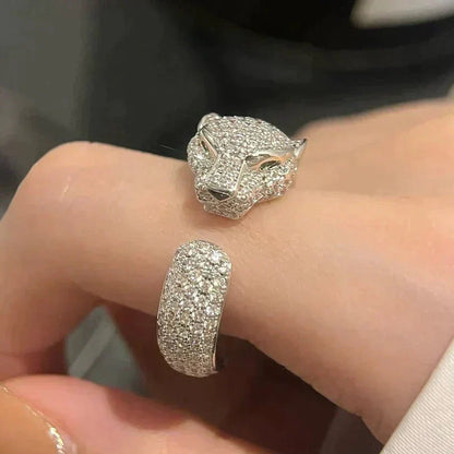 [Windsor Jewelry]PANTHERE 5.5MM ALL DIAMOND RING