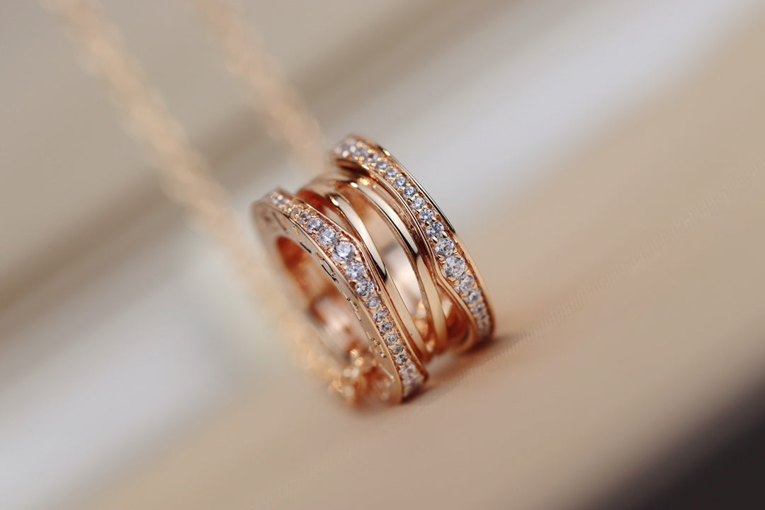 [Windsor Jewelry]ZERO 1 PINK GOLD NECKLACE
