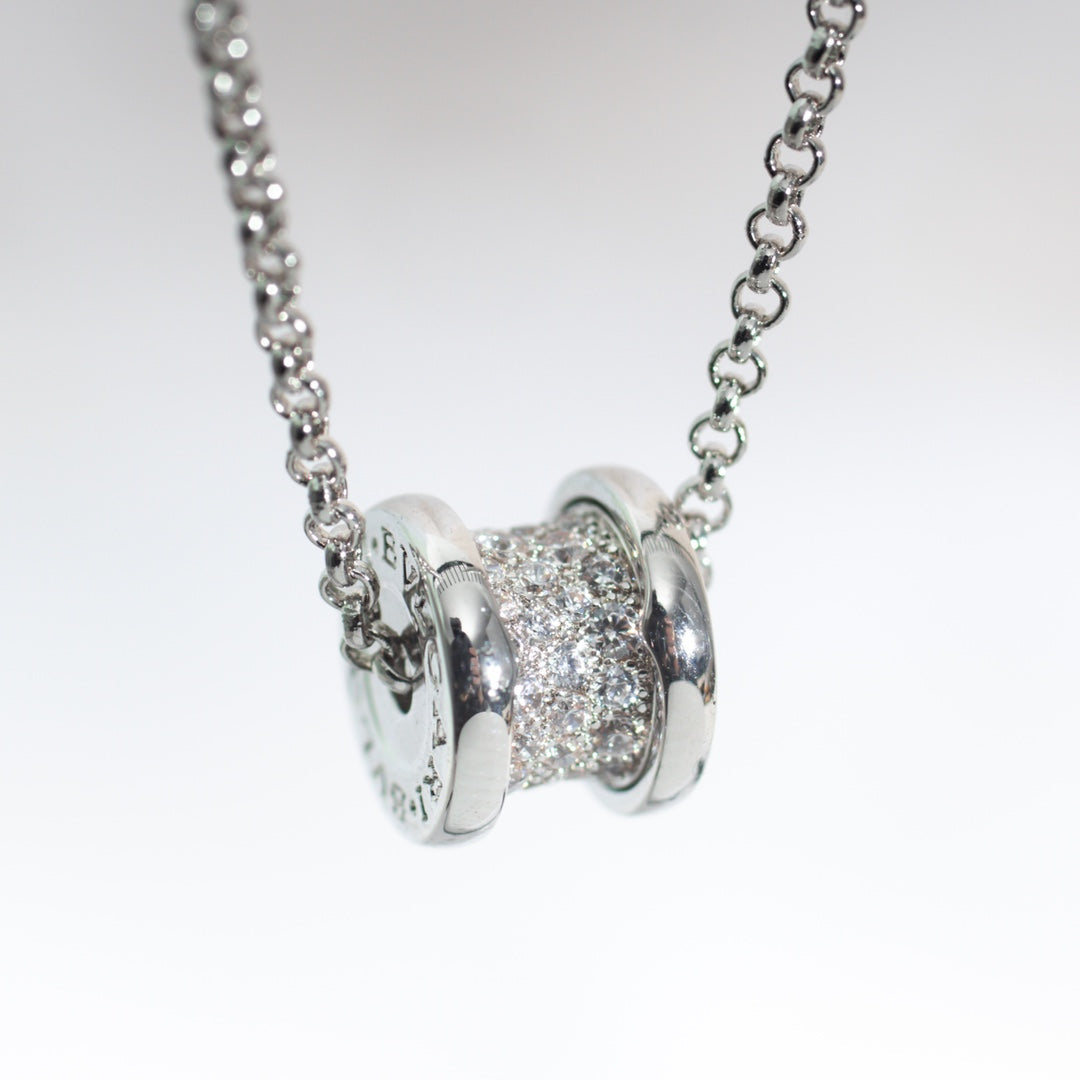 [Windsor Jewelry]ZERO 1 SILVER DIAMOND NECKLACE