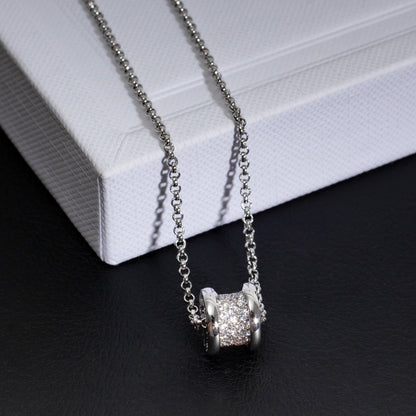 [Windsor Jewelry]ZERO 1 SILVER DIAMOND NECKLACE
