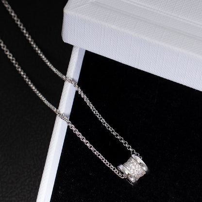 [Windsor Jewelry]ZERO 1 SILVER DIAMOND NECKLACE