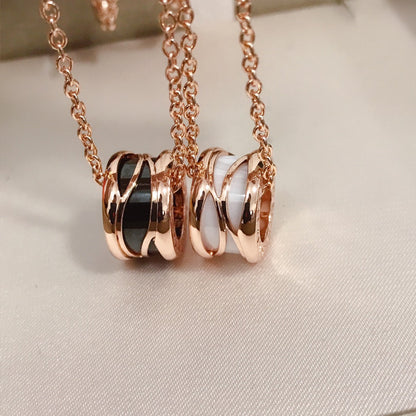 [Windsor Jewelry]ZERO 1 FOUR BAND PINK GOLD CERAMIC