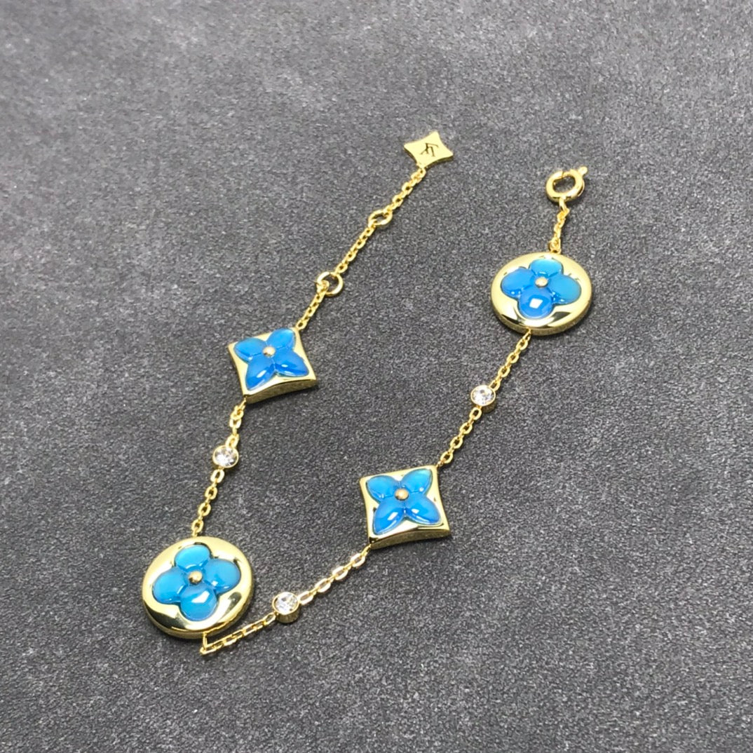 [Windsor Jewelry]STAR AND SUN TURQUOISE 4 MOTIFS 3 DIAMONDS