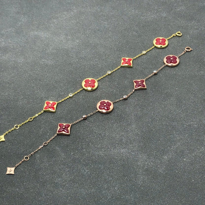 [Windsor Jewelry]STAR AND SUN CARNELIAN 4 MOTIFS 3 DIAMONDS
