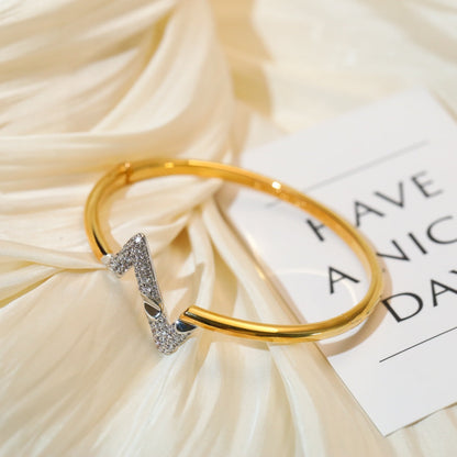 [Windsor Jewelry]VOLTE UPSITE DOWN GOLD DIAMOND BRACELET