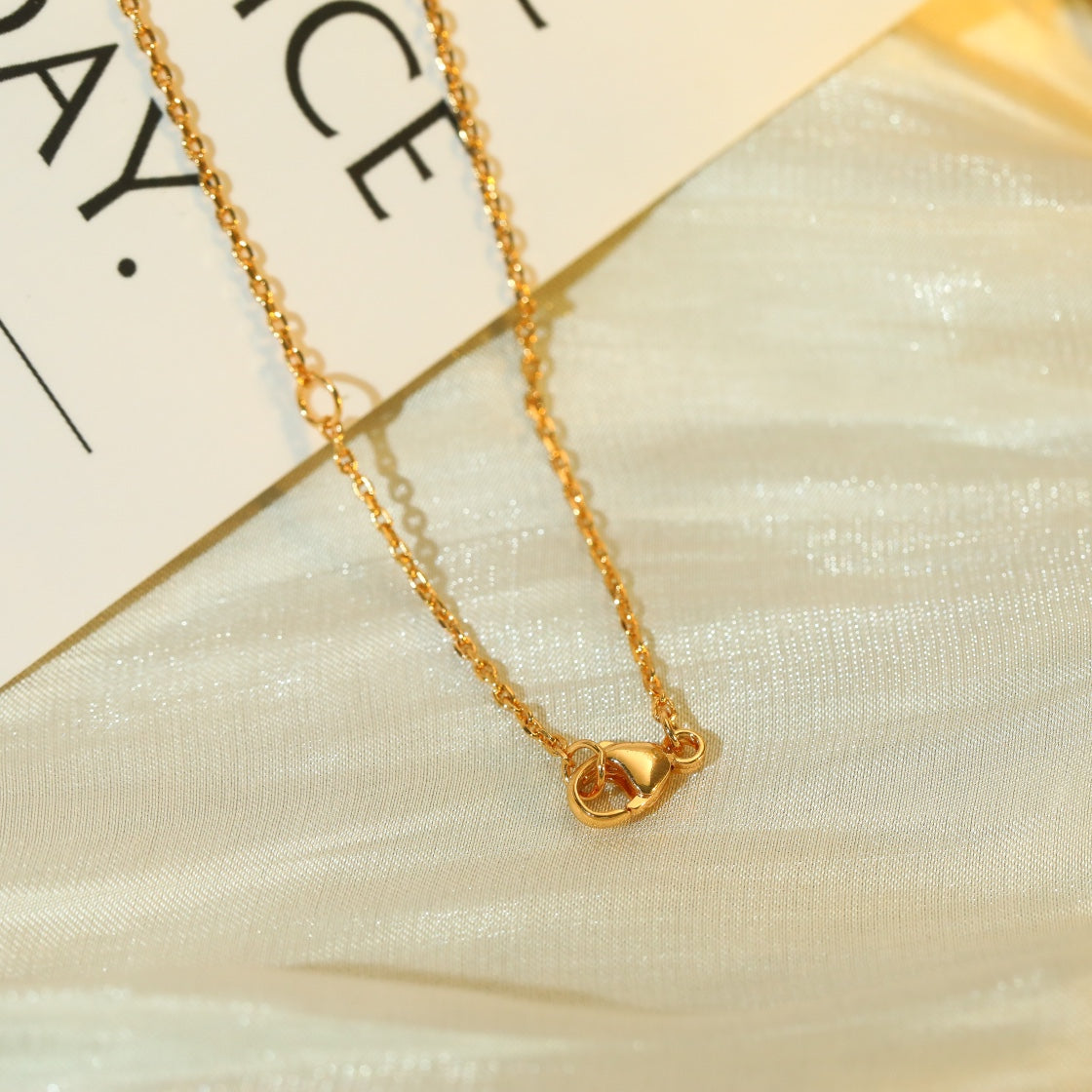 [Windsor Jewelry]VOLT SILVER DIAMOND PEDANT NECKLACE