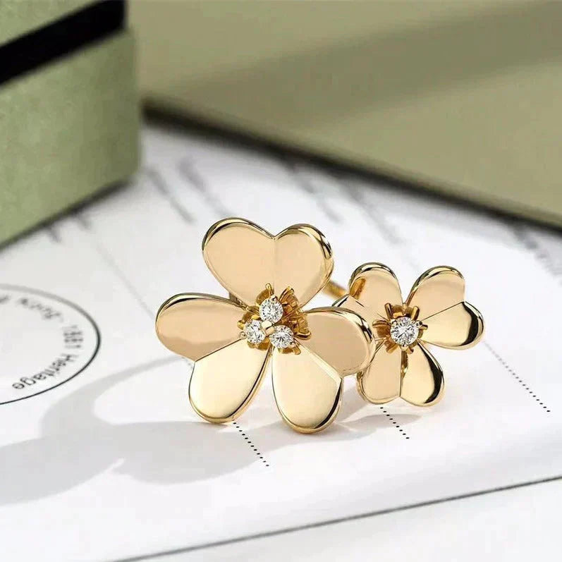 [Windsor Jewelry]CLOVER COMOS GOLD DIAMOND RING