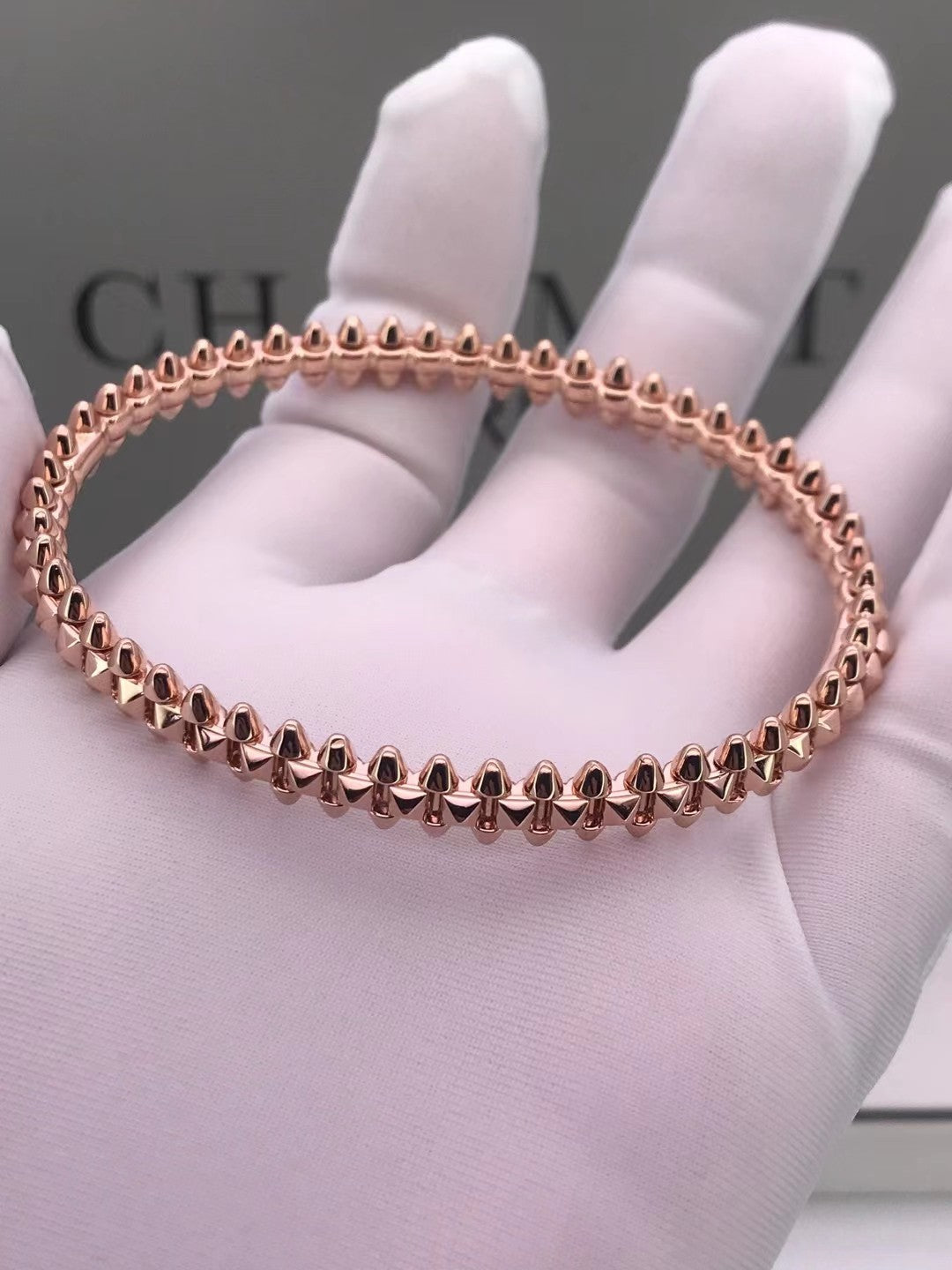 [Windsor Jewelry]CLASH PINK GOLD BRACELET
