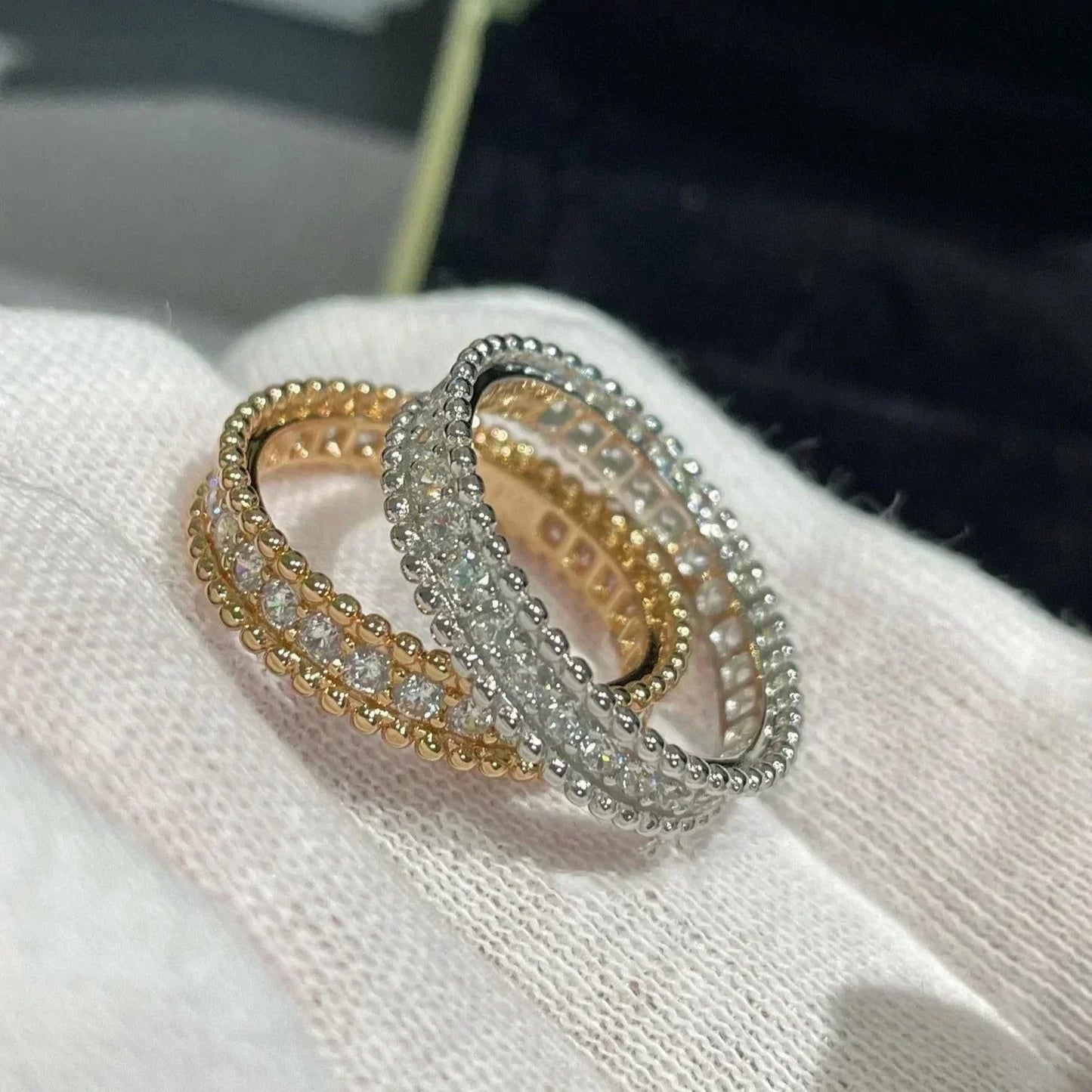 [Windsor Jewelry]PERLEE DIAMOND ROSE GOLD RING