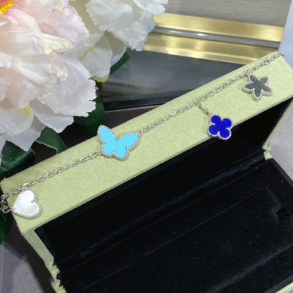 [Windsor Jewelry]LUCKY SPRING SILVER BRACELET 4 MOTIF