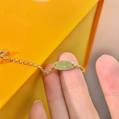 [Windsor Jewelry]LOGO STAR MOTIF GOLD BRACELET