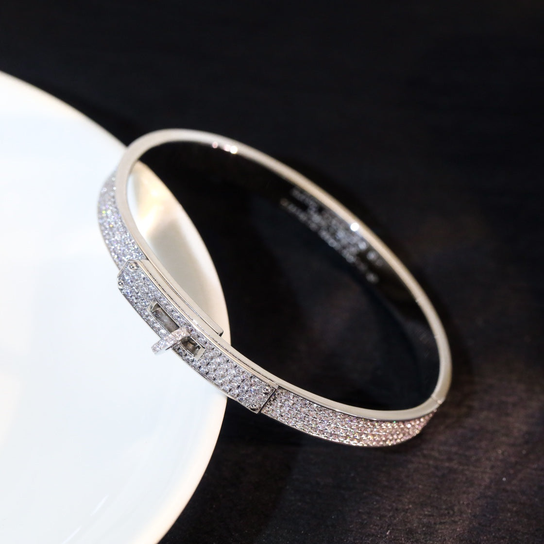 [Windsor Jewelry]KELLY BRACELET DIAMOND PAVED