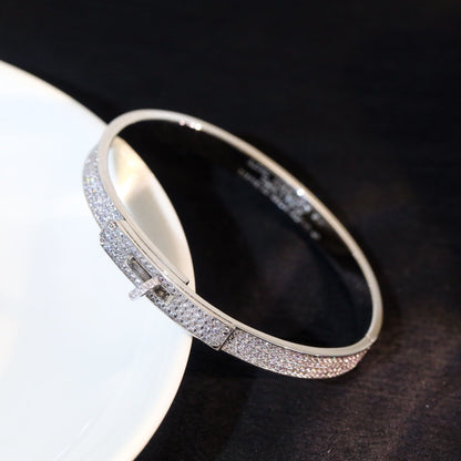 [Windsor Jewelry]KELLY BRACELET DIAMOND PAVED