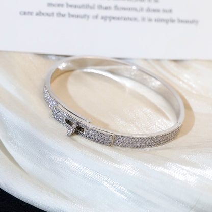 [Windsor Jewelry]KELLY BRACELET DIAMOND PAVED