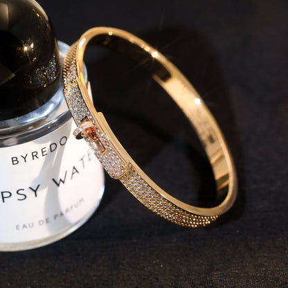 [Windsor Jewelry]KELLY BRACELET DIAMOND PAVED