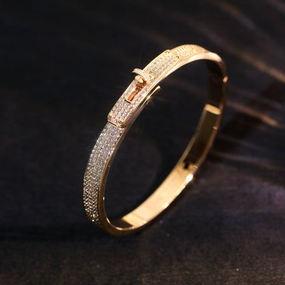 [Windsor Jewelry]KELLY BRACELET DIAMOND PAVED