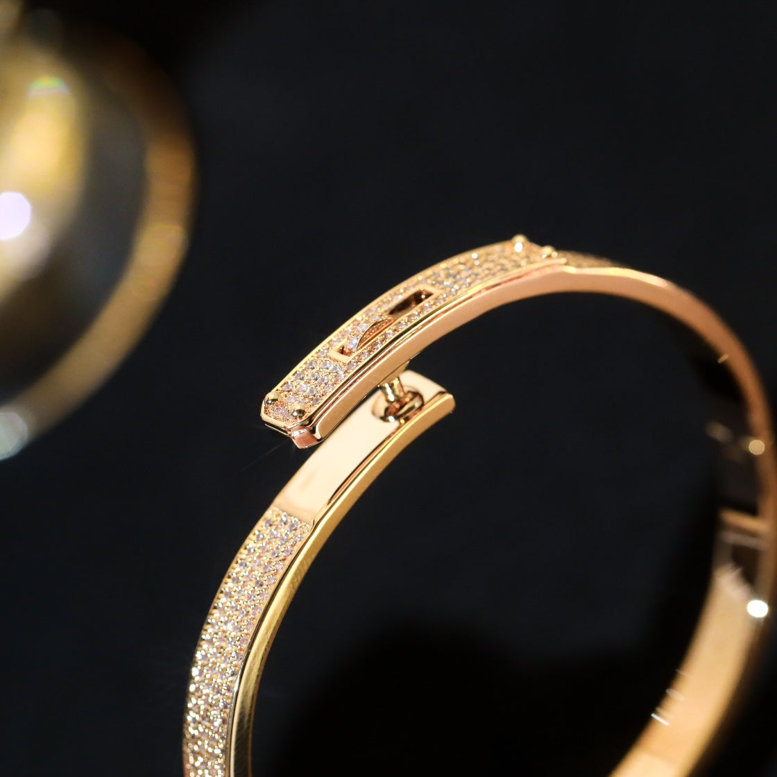 [Windsor Jewelry]KELLY BRACELET DIAMOND PAVED