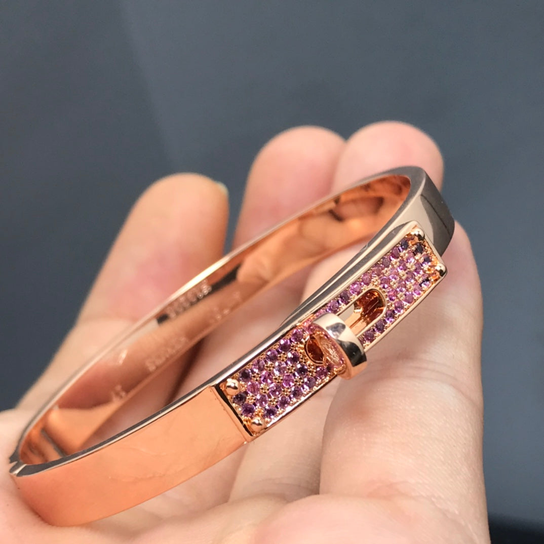 [Windsor Jewelry]KELLY BRACELET PINK DIAMOND