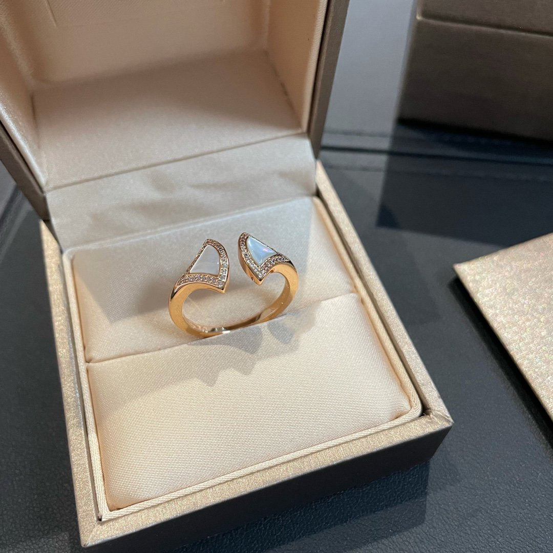 [Windsor Jewelry]DREAM MOP DIAMOND OPEN RING