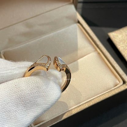 [Windsor Jewelry]DREAM MOP DIAMOND OPEN RING