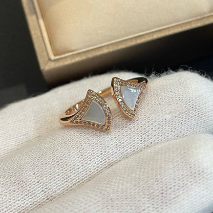 [Windsor Jewelry]DREAM MOP DIAMOND OPEN RING