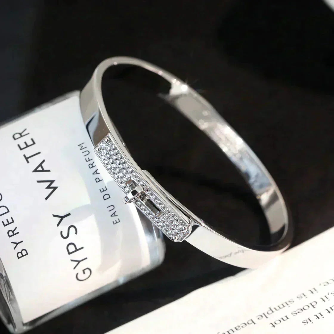 [Windsor Jewelry]KELLY SILVER DIAMOND BRACELET