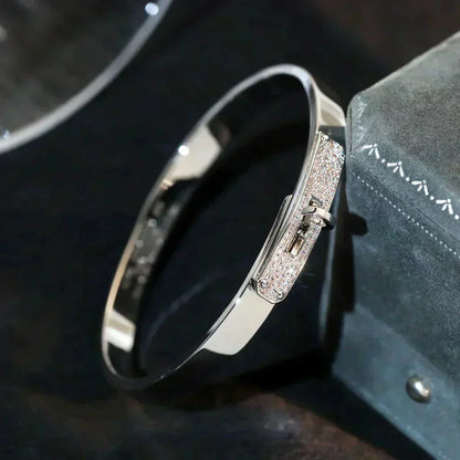 [Windsor Jewelry]KELLY SILVER DIAMOND BRACELET
