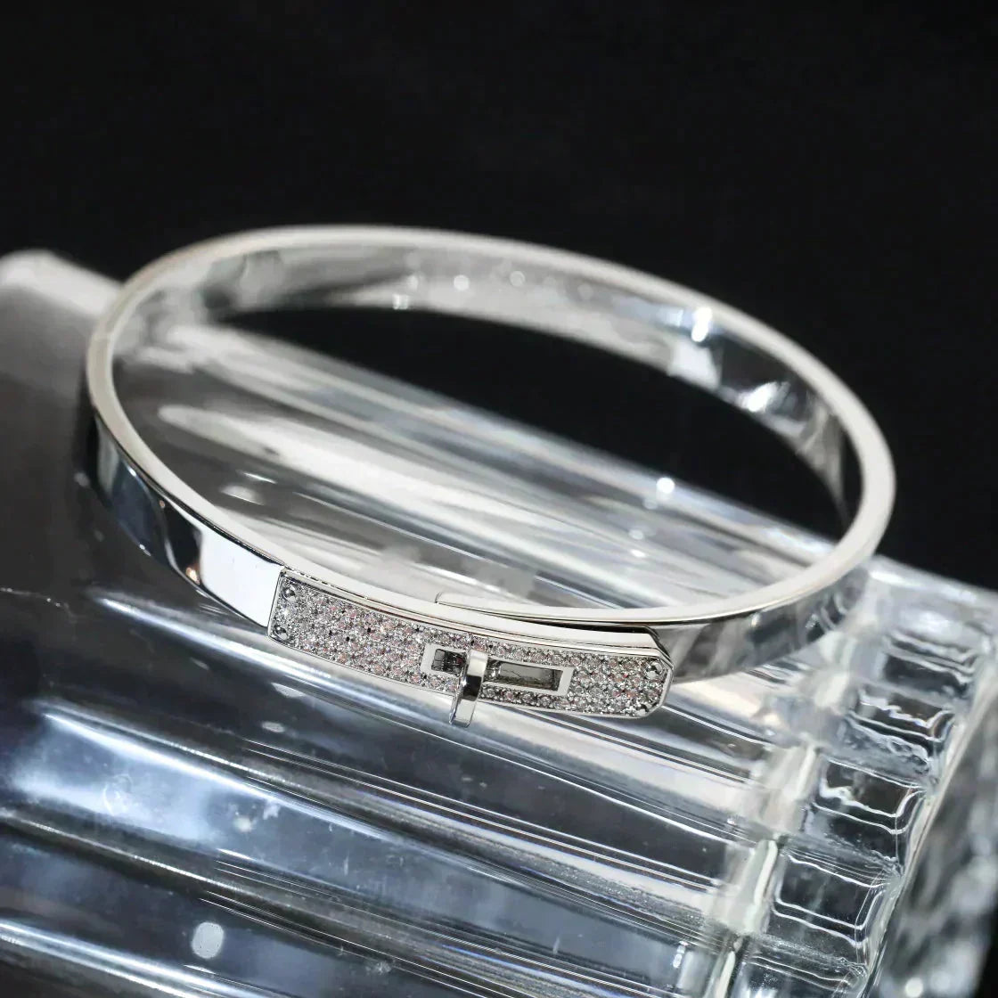 [Windsor Jewelry]KELLY SILVER DIAMOND BRACELET