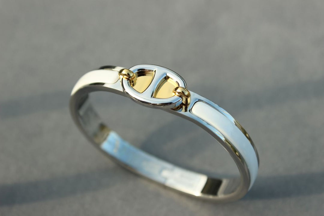 [Windsor Jewelry]CLIC CHAINE SILVER BRACELET