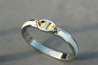 [Windsor Jewelry]CLIC CHAINE SILVER BRACELET