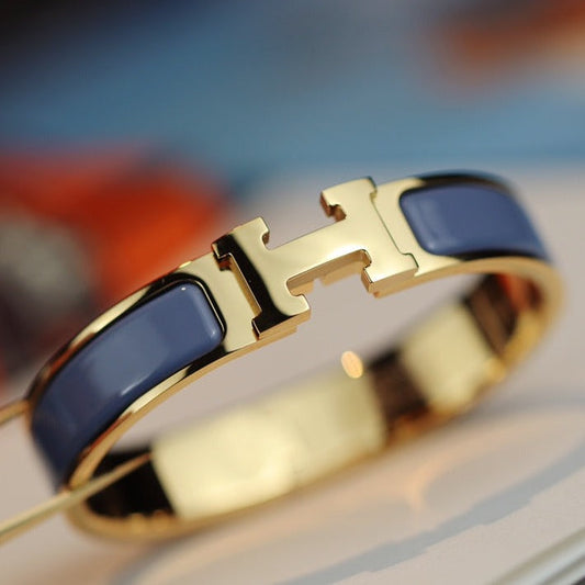 [Windsor Jewelry]H BRACELET 12MM BLUE GRAY