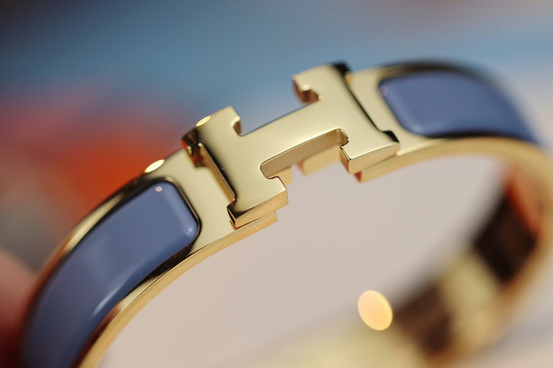[Windsor Jewelry]H BRACELET 12MM BLUE GRAY