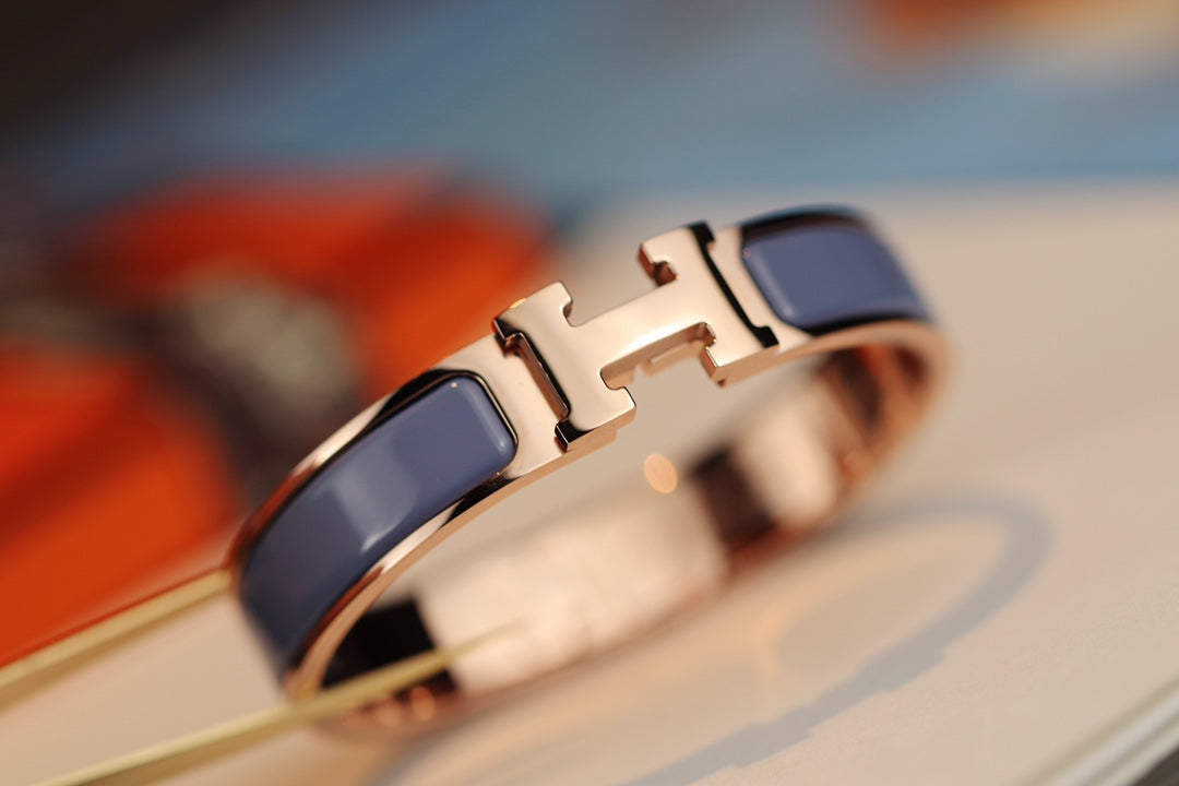 [Windsor Jewelry]H BRACELET 12MM BLUE GRAY