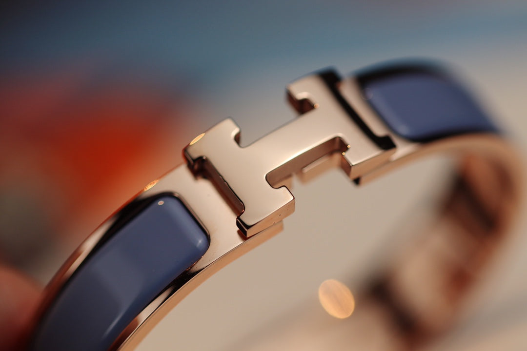 [Windsor Jewelry]H BRACELET 12MM BLUE GRAY