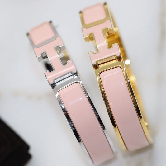 [Windsor Jewelry]H BRACELET 12MM PINK
