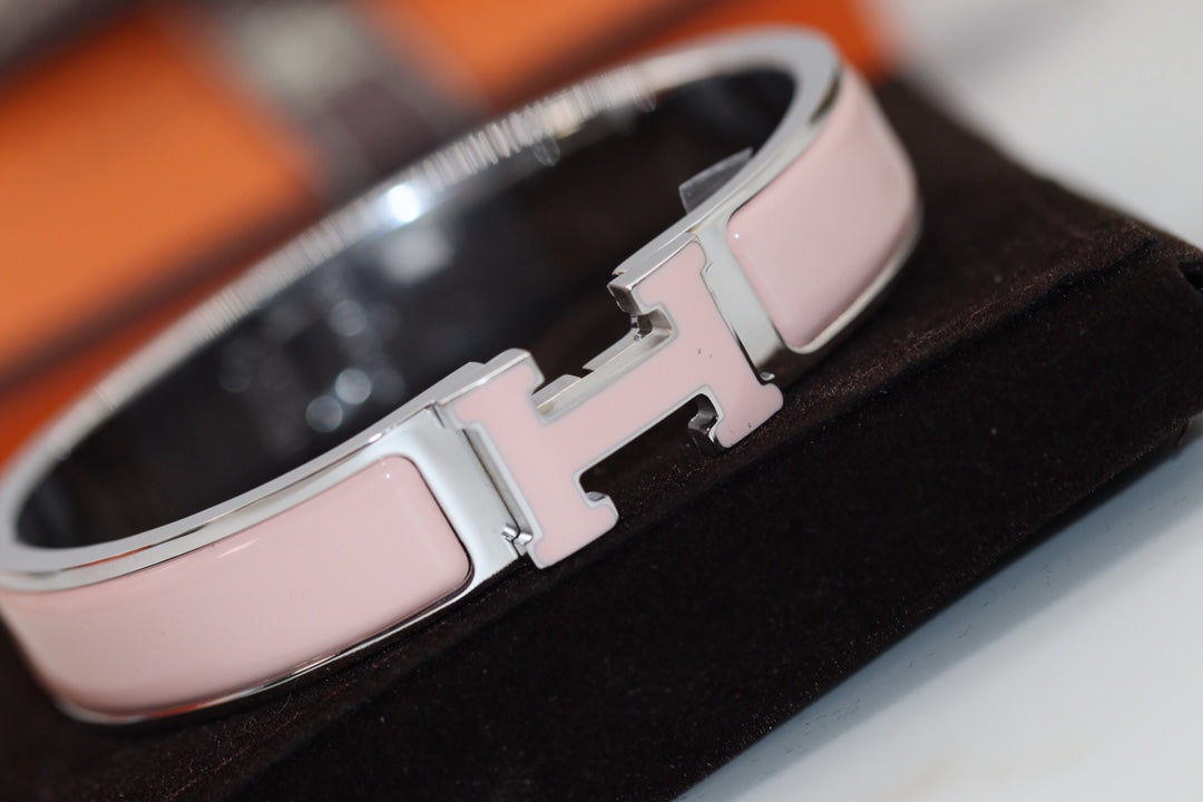 [Windsor Jewelry]H BRACELET 12MM PINK