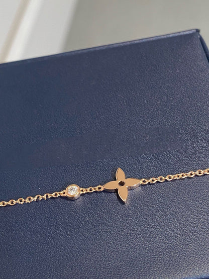 [Windsor Jewelry]STAR DIAMOND PINK GOLD BRACELET