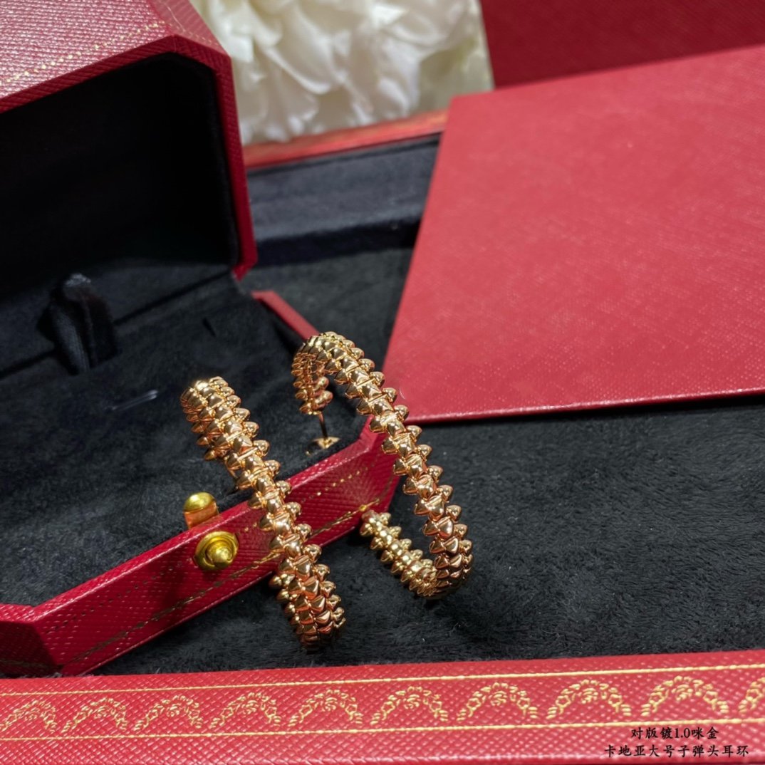 [Windsor Jewelry]CLASH LARGE HOOP EARRINGS