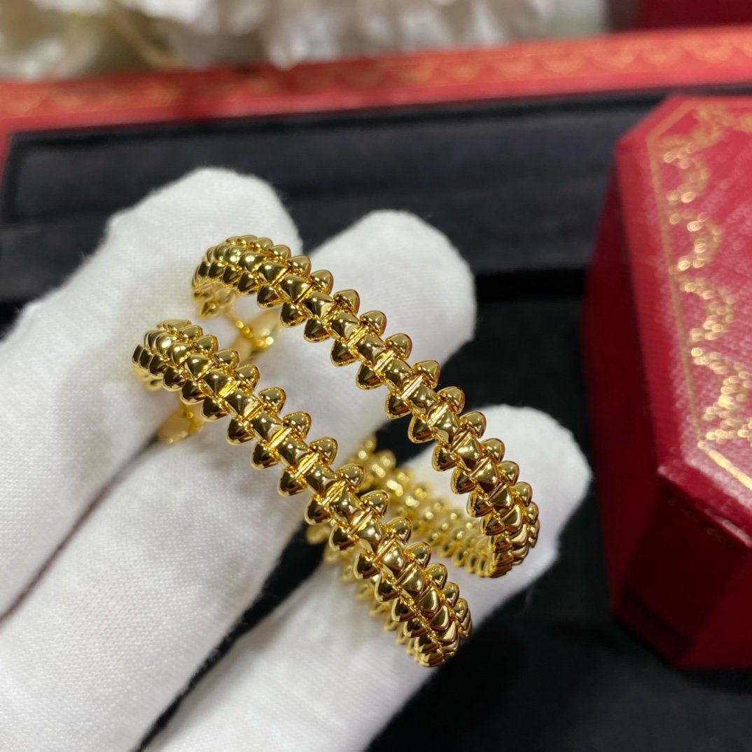 [Windsor Jewelry]CLASH LARGE HOOP EARRINGS