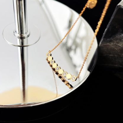 [Windsor Jewelry]BEE MY LOVE DIAMOND NECKLACE