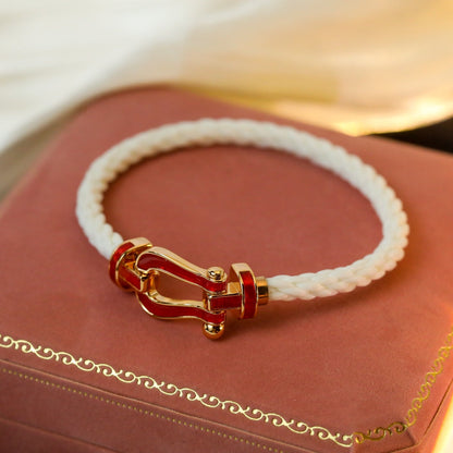 [Windsor Jewelry]FORCE 10 WHITE TEXTILE DIAMOND PAVED
