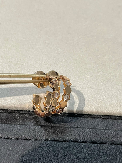 [Windsor Jewelry]Hollow Design Four-Leaf Clover Flower Shape Ring