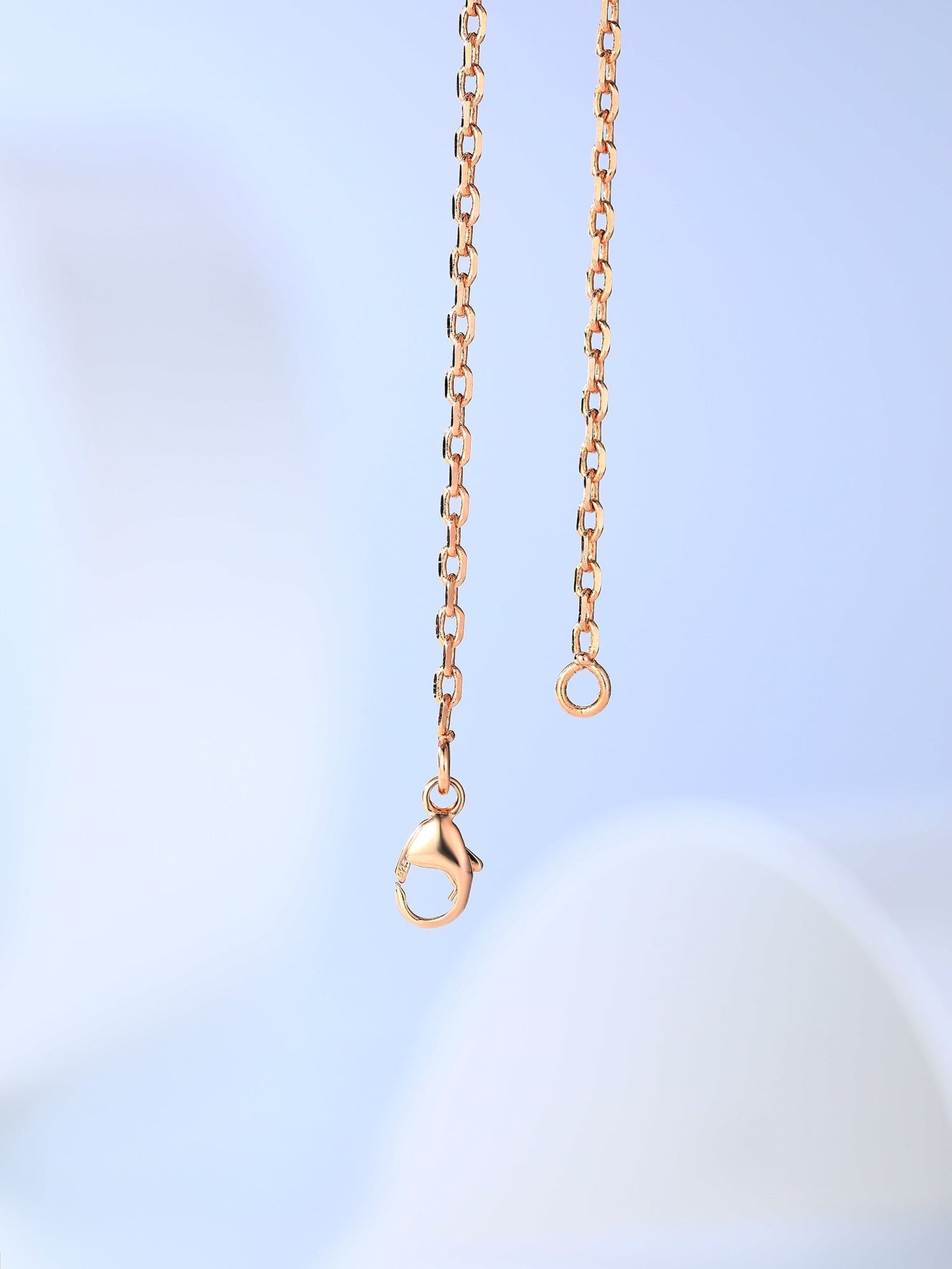 [Windsor Jewelry]H CAGE PINK GOLD NECKLACE