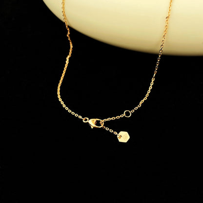 [Windsor Jewelry]BEE MINI PEDANT DIAMOND NECKLACE