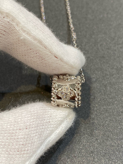 [Windsor Jewelry]PERLEE PEDANT SIVLER DIAMOND NECKLACE